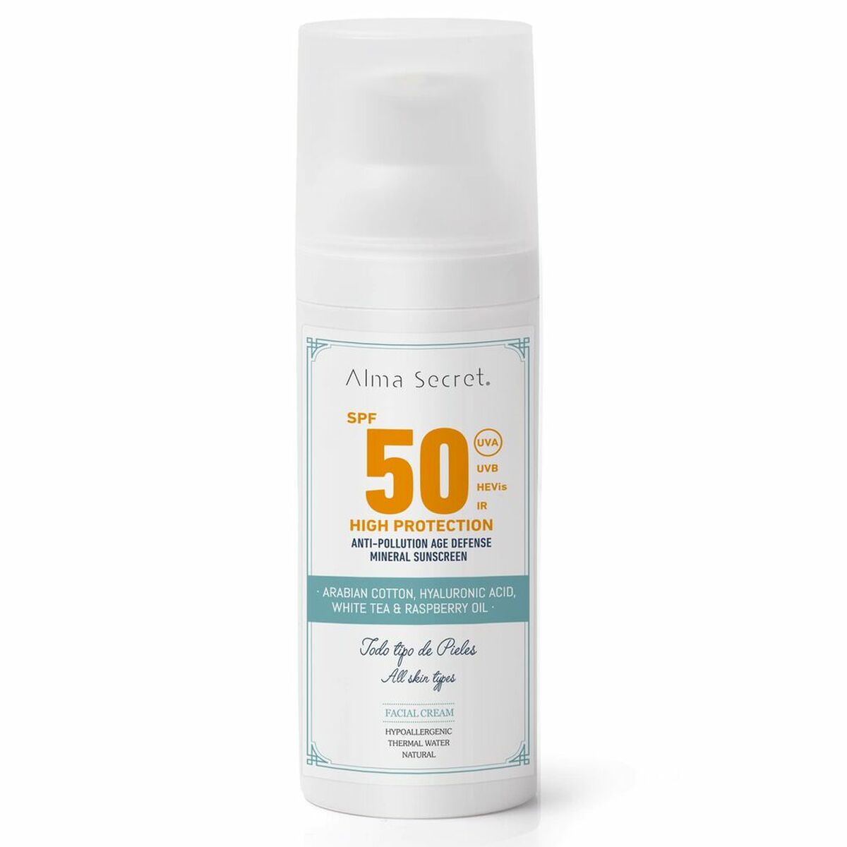 Protetor Solar Alma Secret 172 Spf 50 50 ml